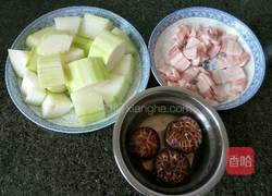 五花肉烧冬瓜的做法图解2