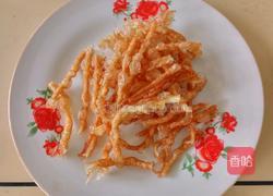 银芽炒馓子的做法图解4