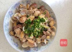 葱油花蛤的做法图解3