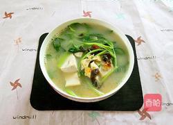 白苋菜豆腐滚双蛋的做法图解6