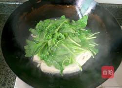 白苋菜豆腐滚双蛋的做法图解4