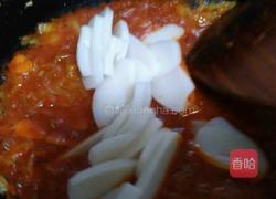 炒辣年糕的做法图解6