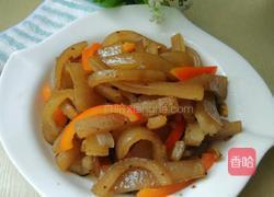 炒猪皮的做法图解11