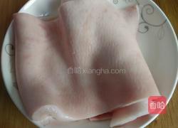 炒猪皮的做法图解1