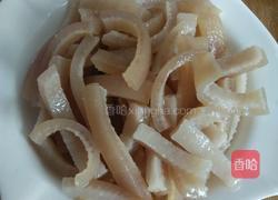 炒猪皮的做法图解4
