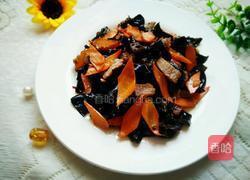 肉炒木耳的做法图解8