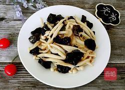 蟹味菇炒黑木耳的做法图解7