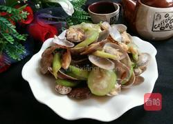 花蛤炒丝瓜的做法图解10