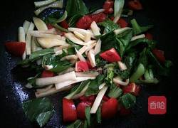 素炒鸡腿菇的做法图解5