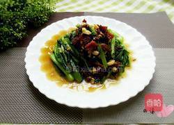 鲮鱼油麦菜的做法图解7