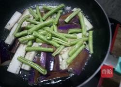 干锅茄子豆角的做法图解5