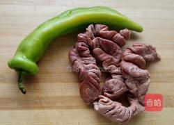 尖椒大肠的做法图解1