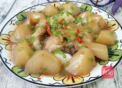 红烧鳕鱼炖萝卜的做法图解7