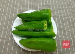 辣椒塞肉的做法图解2