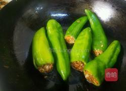 辣椒塞肉的做法图解7