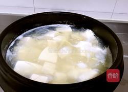 豆腐蛤蜊汤的做法图解4