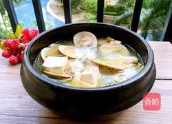 豆腐蛤蜊汤的做法图解6