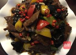 木耳炒猪肝的做法图解16