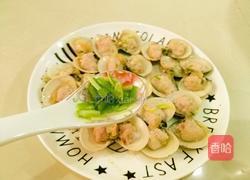 清蒸文蛤的做法图解8