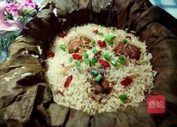 荷叶排骨饭的做法图解12