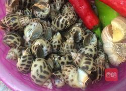 酱爆海螺的做法图解1