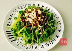 凉拌豌豆苗的做法图解7