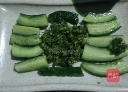 黄瓜韭菜花的做法图解4