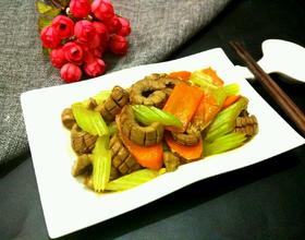 芹菜炒腰花[圖]