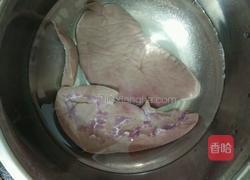 芹菜炒腰花的做法图解3