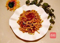 黄豆芽炒肉的做法图解6