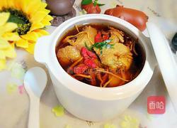 虫草花野鸭汤的做法图解5