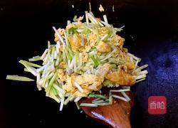 韭王炒蛋的做法图解5