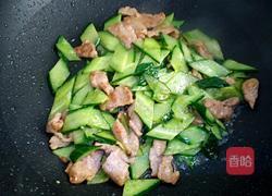 黄瓜炒瘦肉的做法图解6