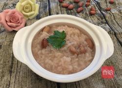 大米花生粥的做法图解5