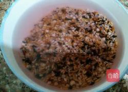 荷叶粗粮粥的做法图解2