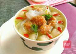 冬瓜粉丝丸子汤的做法图解7