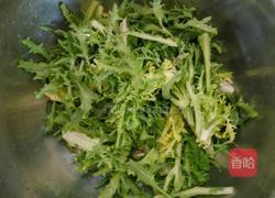 苦菊拌馓子的做法图解2