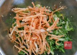 苦菊拌馓子的做法图解6