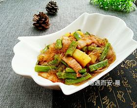 土豆豆角炖粉条[图]