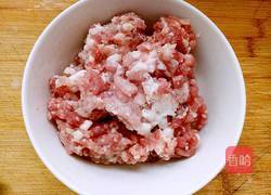 肉末炒粉条的做法图解2