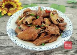 蘑菇烧鸡的做法图解8