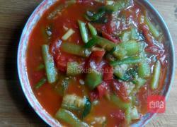丝瓜炒西红柿的做法图解7