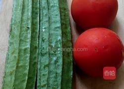 丝瓜炒西红柿的做法图解1