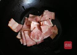 苦瓜炒培根的做法图解5