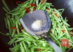 炒地瓜梗的做法图解6