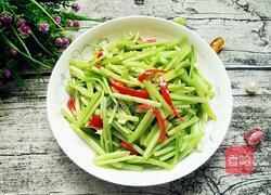 炒地瓜梗的做法图解7