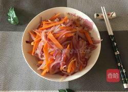 胡萝卜炒洋葱的做法图解7