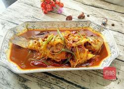 豆瓣酱烧鲈鱼的做法图解12