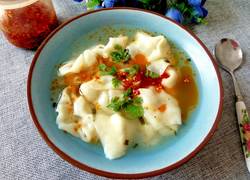 芹菜猪肉馅馄饨