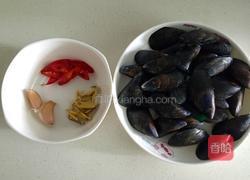 炒淡菜的做法图解2